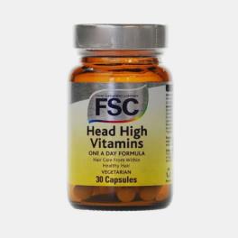 HEAD HIGH VITAMINAS 30 CAPSULAS