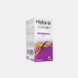 HIDRA + PLATINIUM RESVERATROL LIFT 30 CAPSULAS