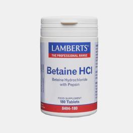 BETAINE HCL 180 COMPRIMIDOS