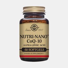 NUTRI NANO COQ10 ALPHA LIPOIC ACID 60 CAPSULAS