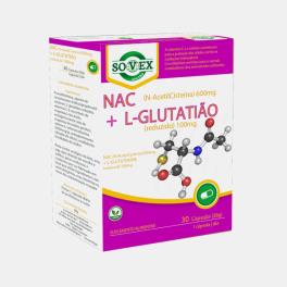NAC + L-GLUTATIAO 30 CAPSULAS