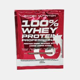 100% WHEY PROTEIN PROF CHOCOLATE COCO FLAVORED 30g