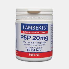 P5P (Piridoxal-5-fosfato) 20mg 60 COMPRIMIDOS