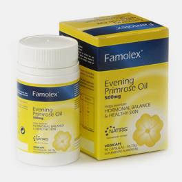 FAMOLEX - EVENING PRIMROSE OIL 500mg 90 CAPSULAS