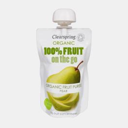 ON THE GO PURE FRUTA PERA 100g CLEARSPRING