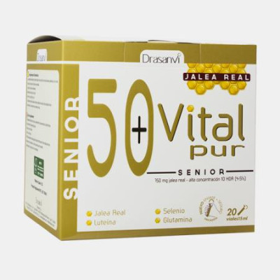VITALPUR SENIOR 50+ 20 AMPOLAS