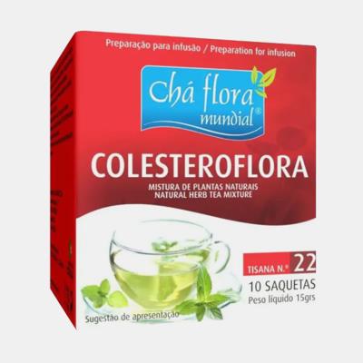 22 - COLESTFLORA INFUSAO 10 SAQUETAS