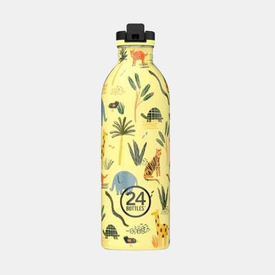 KIDS BOTTLE 500ml - GARRAFA ACO INOX - JUNGLE FRIE