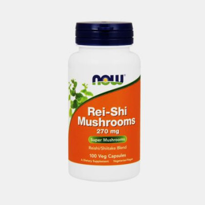 REI-SHI & SHITAKE MUSHROOMS 270mg 100 CAPSULAS