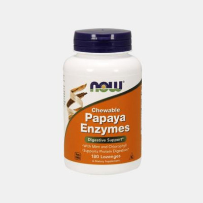 CHEWABLE PAPAYA ENZYMES 180 LOSANGOS