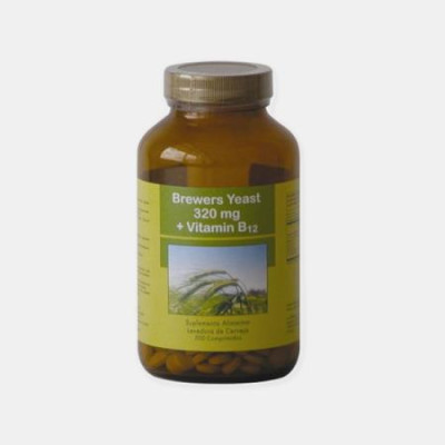 BREWERS YEAST 320mg + VITAMINA B12 500 COMPRIMIDOS