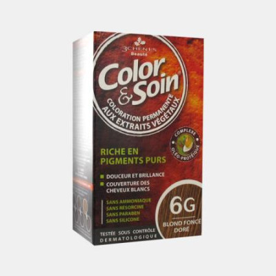 COLOR & SOIN 6G - LOURO ESCURO DOURADO