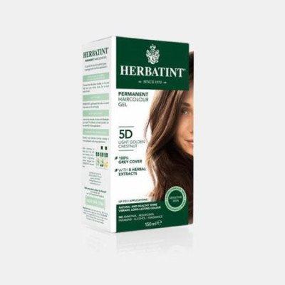HERBATINT D5 CASTANHO CLARO DOURADO 150ml
