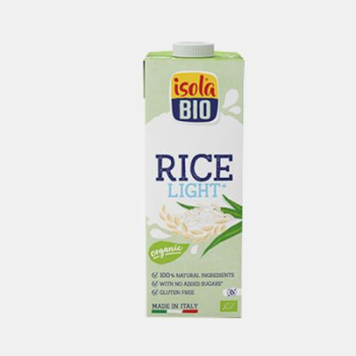 BEBIDA DE ARROZ LIGHT ISOLA BIO 1Lt