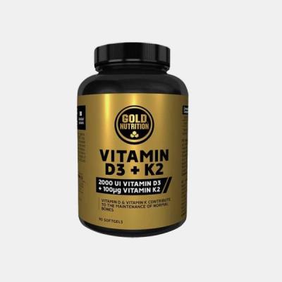 VITAMIN D3+K2 2000UI+100mcg 90 CAPSULAS