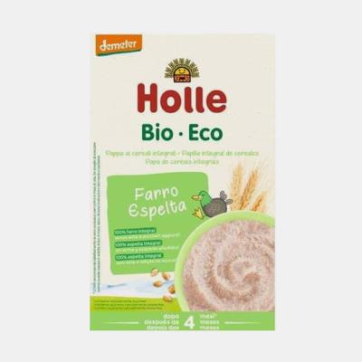 HOLLE BIO PAPA DE TRIGO ESPELTA 4M 250G