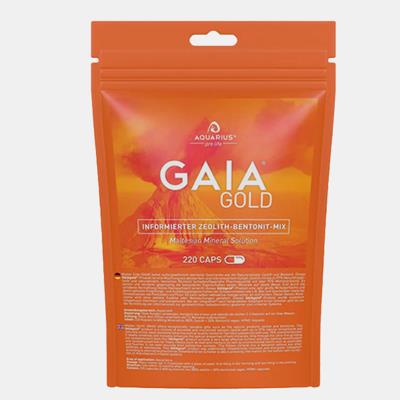 ZEOLITE BENTONITA MIX GAIA GOLD 220 CAPSULAS