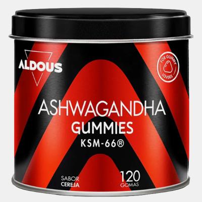 ASHWAGANDHA KSM-66 120 GOMAS SABOR CEREJA