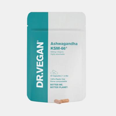 DR.VEGAN ASHWAGANDHA KSM-66 30 CAPSULAS