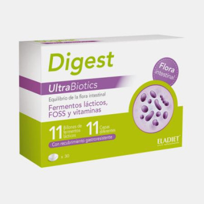 DIGEST ULTRAPROBIOTICS 600MG 30 COMPRIMIDOS