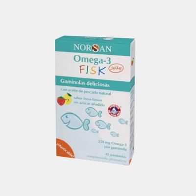 OMEGA 3 FISK JELLY 45 GOMAS