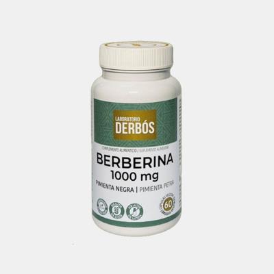 BERBERINA 1000mg C/ PIMENTA NEGRA 60 CAPSULAS