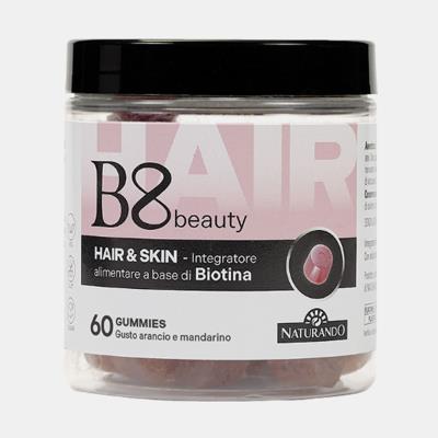 B8 BEAUTY HAIR & SKIN  (BIOTINA 450mcg) 60 GOMAS