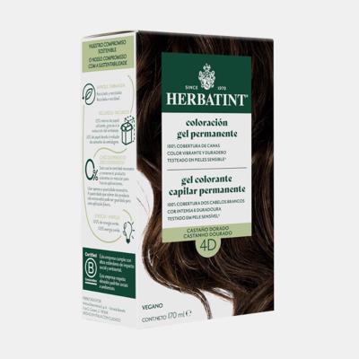 HERBATINT D4 CASTANHO DOURADO 150ml