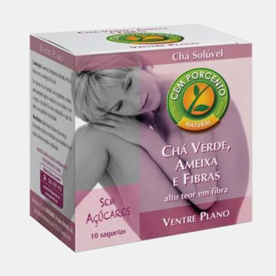 CHA SOLUVEL VENTRE PLANO 10 SAQUETAS