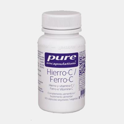 FERRO-C 60 CAPSULAS VEGETAIS