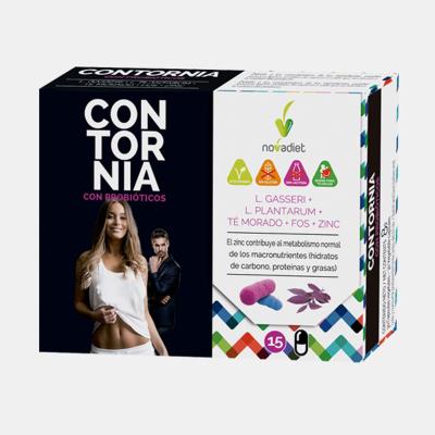 CONTORNIA COM PROBIOTICOS 15 CAPSULAS VEGETAIS 