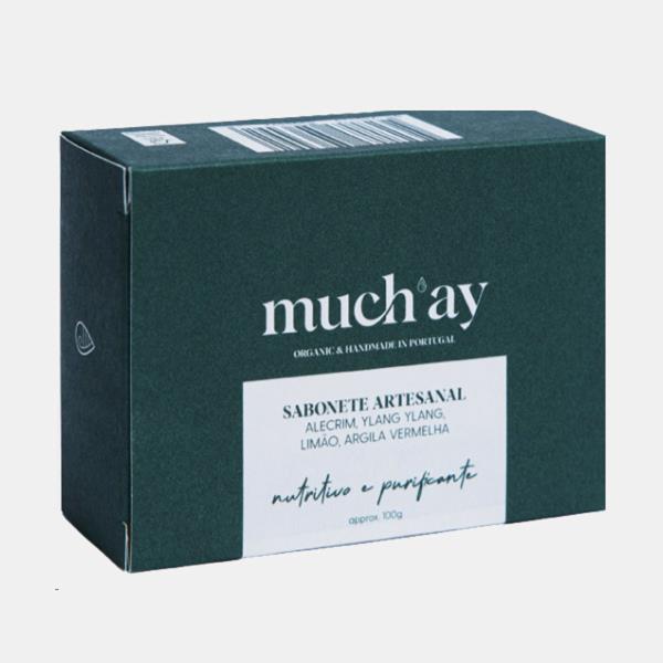 SABONETE ARTESANAL ALECRIM, YLANG YLANG LIMAO E AR