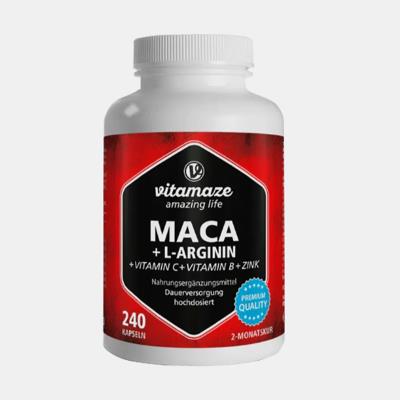 MACA + L-ARGININA + VIT C + VIT B + ZINCO 240 CAPS