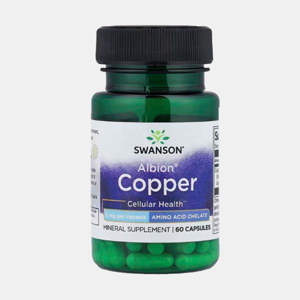 ALBION COPPER (COBRE BISGLICINATO) 60 CAPSULAS