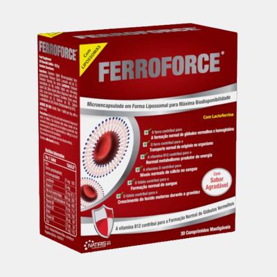 FERROFORCE 30 COMPRIMIDOS...