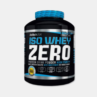 ISO WHEY ZERO CEREJA-BANANA 2270g WITH NATIVE WHEY