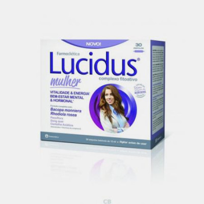 LUCIDUS MULHER 30 AMPOLAS