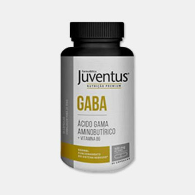 JUVENTUS GABA 500mg + VIT B6 90 CAPSULAS