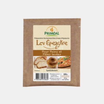 FERMENTO DE ESPELTA BIO 100G CAIXA C/ 8 SAQUETAS