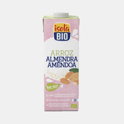 BEBIDA DE ARROZ COM AMENDOA ISOLA BIO 1Lt