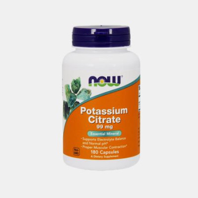 POTASSIUM CITRATE 99mg 180 CAPSULAS