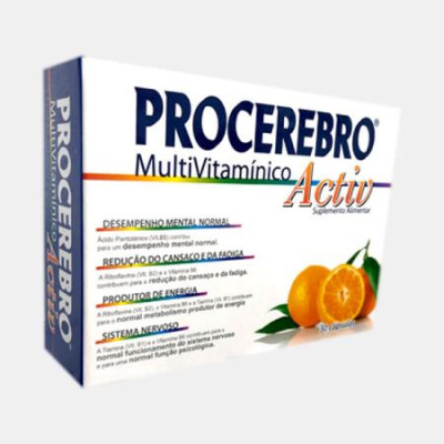 PROCEREBRO MULTIVITAMINICO ACTIV 30 CAPSULAS