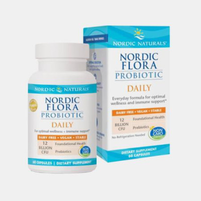 NORDIC FLORA PROBIOTIC DAILY 60 CAPSULAS