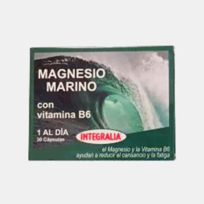 MAGNESIO MARINHO COM B6 30 CAPSULAS