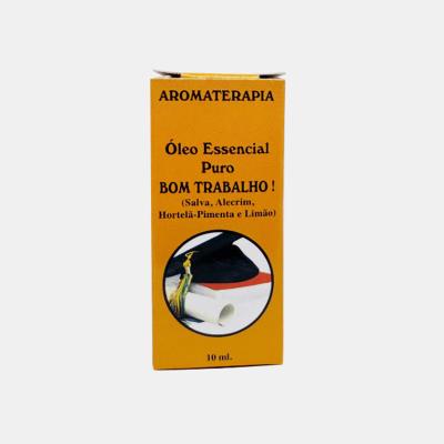OLEO ESSENCIAL PURO BOM TRABALHO 10ml