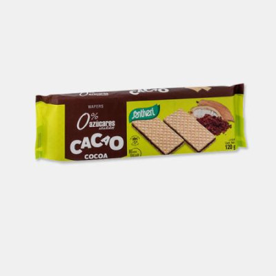WAFERS 0%ACUCAR CACAU 120g