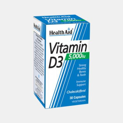 VITAMINA D3 5000IU 30 CAPSULAS