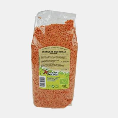 LENTILHAS SEM CASCA BIO 1kg
