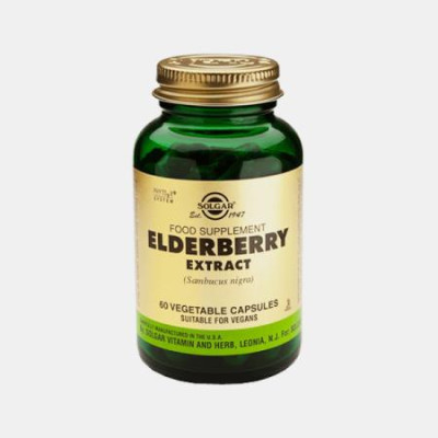 ELDERBERRY EXTRACT 60 CAPSULAS