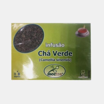 CHA VERDE, INFUSAO 20 SAQUETAS